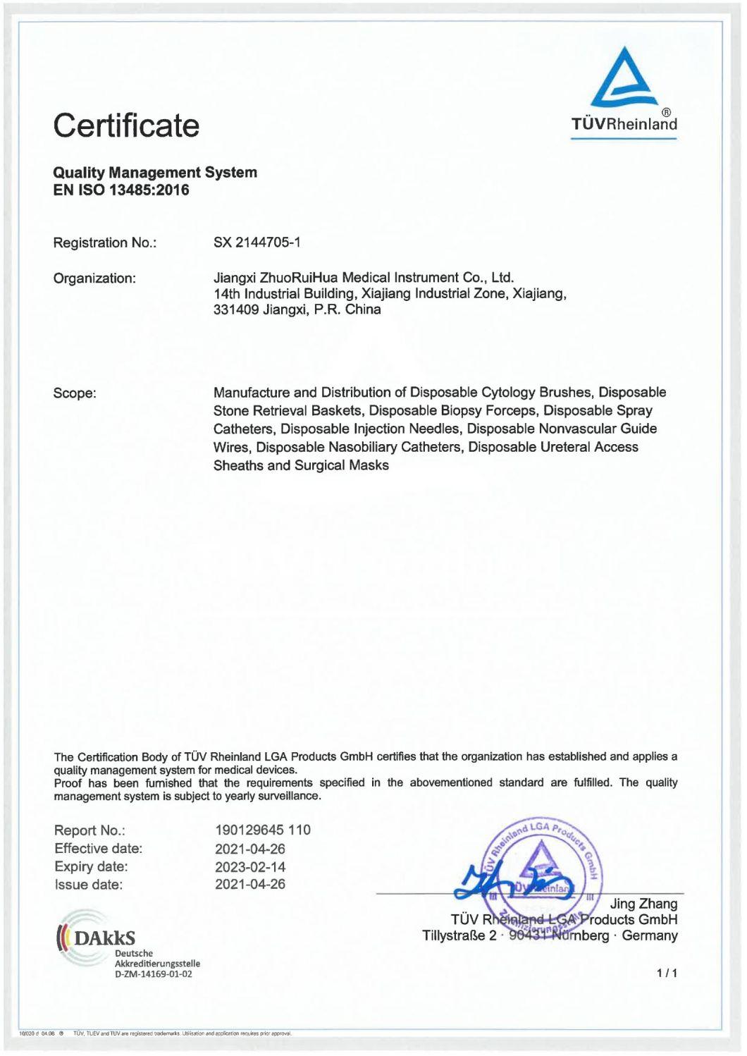 ESD or Emr Instruments Hemostasis Injection Needle with CE ISO