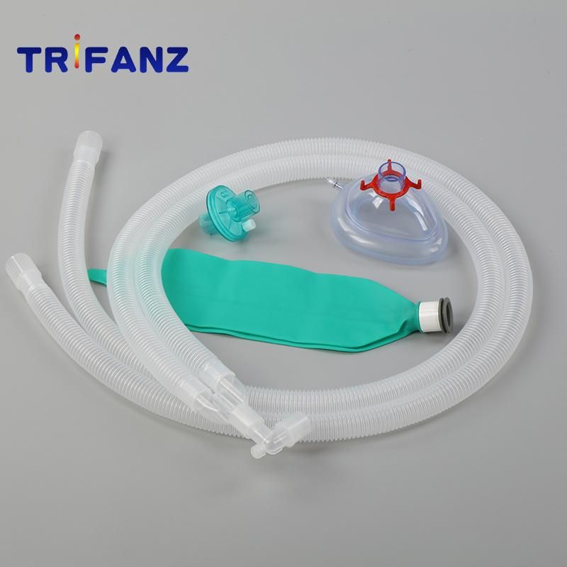 High Quality Anaesthesia Breathing Circuits Set with Water Traps Corrugated