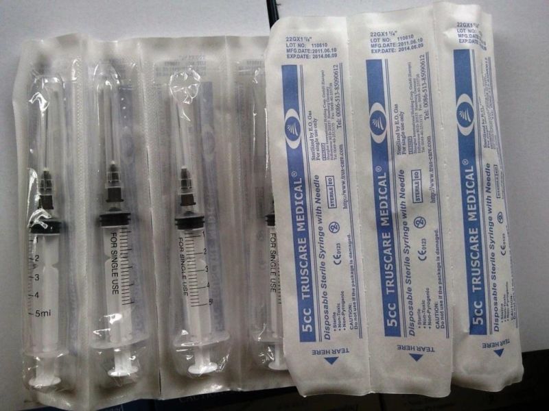 Disposable Self-Destruct Sterile Vaccine Syringe 1ml 2ml 3ml