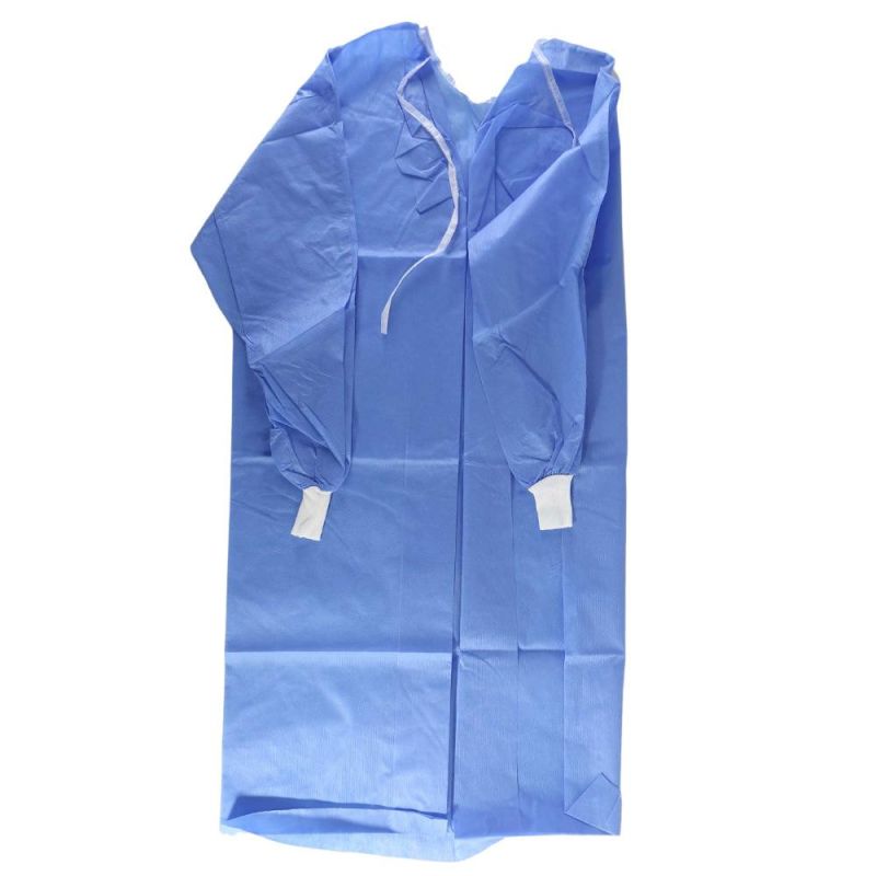 SMS Disposable Non-Woven Waterproof Surgical Clothes