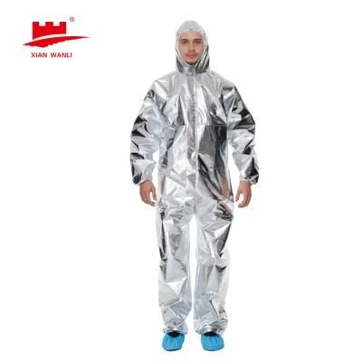 Nfpa 2112 Fr Clothing 100%Cotton Safety Work Wear Outdoor Flame Resistant Industrial High Visibility Coveralls