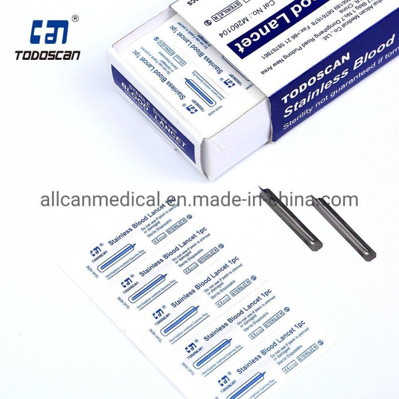 Medical Stainless Steel Blood Lancet