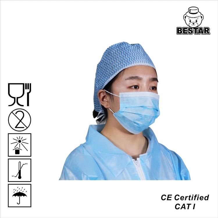 Non-Sterile Medical Use Disposable En14683 Type I Type II Type Iir Adult Mask Face Mask