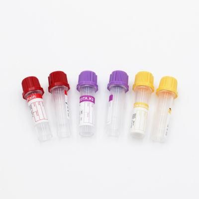 Factory Price Purple Gel &Clot Activator Micro Mini Blood Collection Test Gel Tube