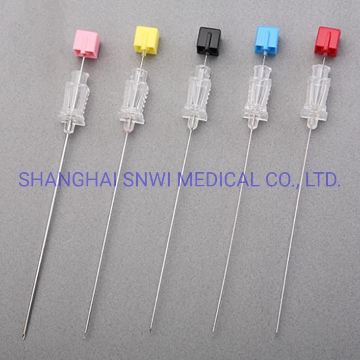 Disposable Spinal Needle/Epidural Needle/Puncture Needle (14G-27G)