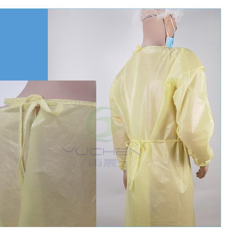 High Quality Personal Protective Gown PPE Isolation Gowns