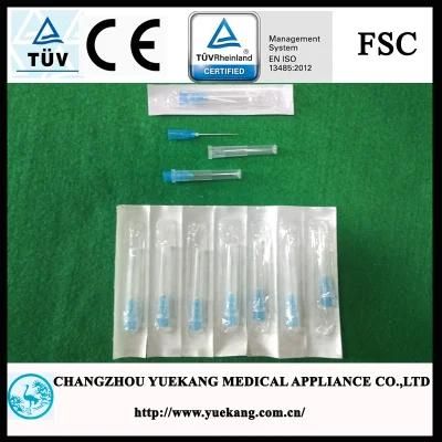 High Quality, 23G, Blister Pack, Disposable Injection Needle for Medical