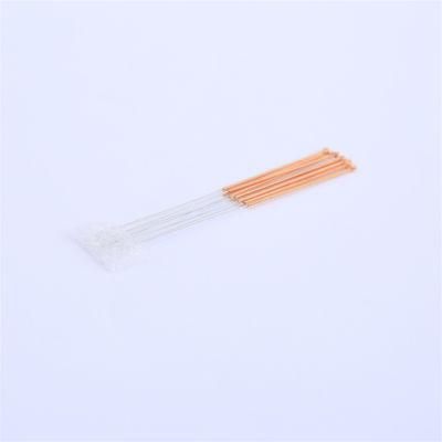 Manufacturer Hot Selling Disposable Sterile Copper Wire Handle Acupuncture Needle for Medical