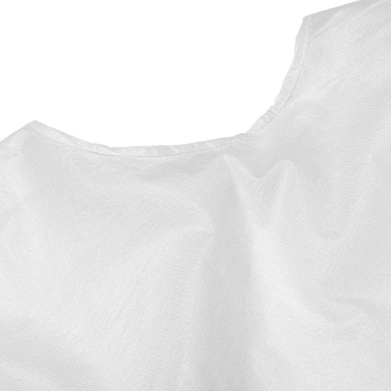 Disposable PP Nonwoven Isolation Gown Medical Use ISO Ce Certified