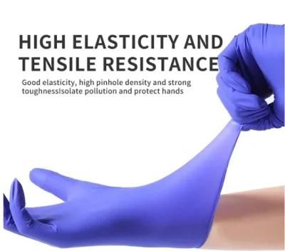 Disposable Nitrile Examination Gloves En455 Latex Gloves Ce Powder Free SGS