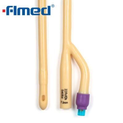 Two Way Different Sizes Silicone Balloon Urinary Foley Catheter