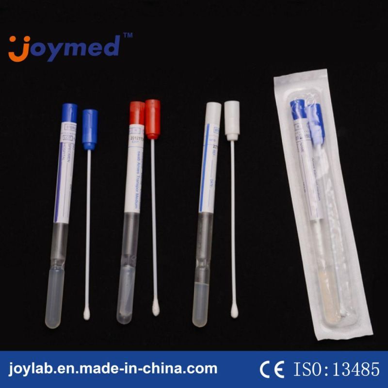 Custom Sterile Transport Swab Tube Disposable Swab Medical Swab