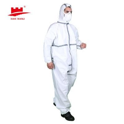 China Stock Safety Medical Sterile Personal Protective Clothing Suit Disposable Medical Protective Isolation Gowns Overall