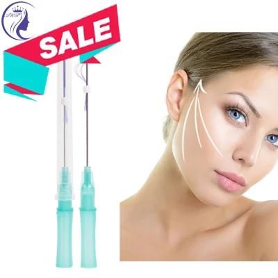 Korea Mesotherapy Absorbable Hilos Tensores Pdo Suture Needles Thread for Jaw Lift