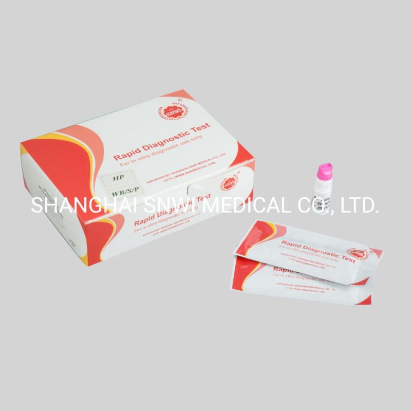 High Accuracy Medical Diagnostic One Step Anti Rapid Screen Syphilis Test (Cassette/Strips) Kit