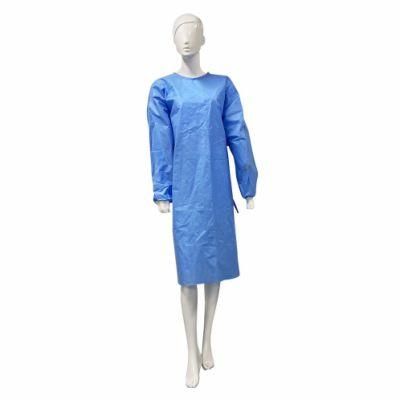 En13795 CE; ISO; MSDS; FSC SMS Isolation Disposable Standard Surgical Gown