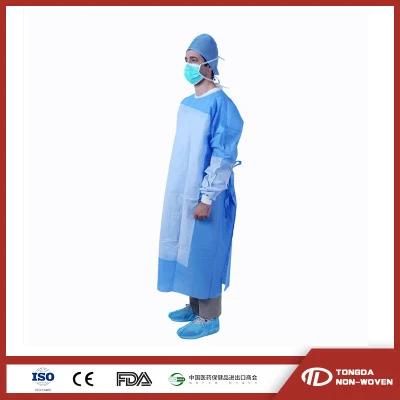 Disposable Sterile Surgical Isolation Gown with AAMI Standards