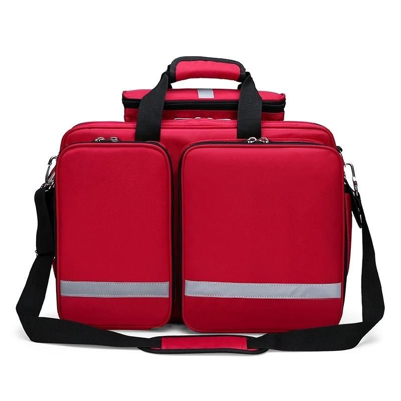 Wholesale Outdoor Travel Portable Multifunctional Large Capacity Storage Medical Bag Customized First Aid Kit Medical Kit Backpack Bag