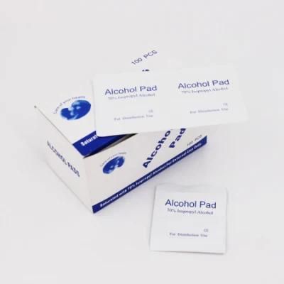 Disposable Medical 70% Isopropyl Alcohol Pad