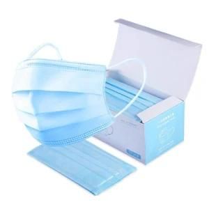 Outdoor Medical Protective Disposable Non Woven 3ply Surgical Face Mask