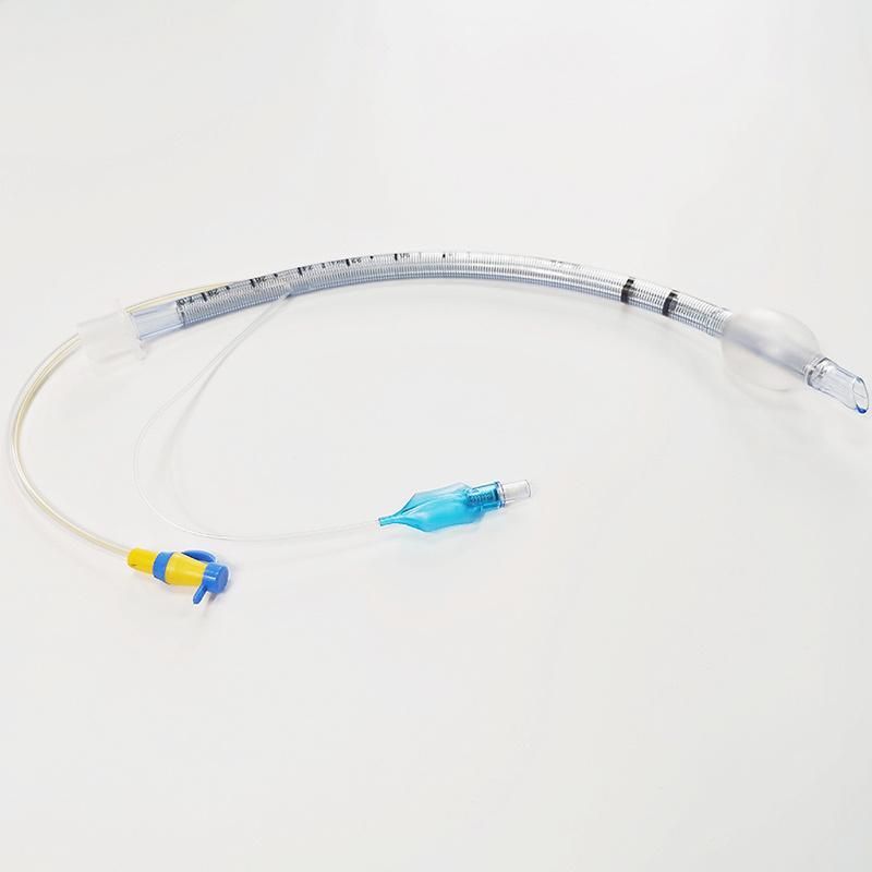 Disposable Reinforced Endotracheal Tube with Suction Catheter and Intubation Tube