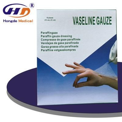 HD5 Surgical Sterile Paraffin Gauze Compress Gauze Dressing Bandage