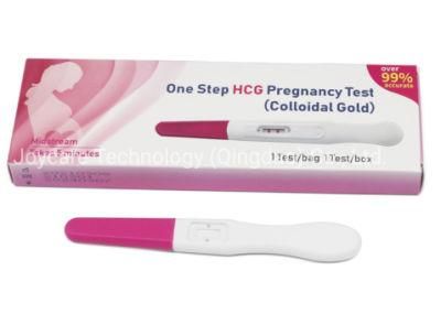 Factory Price Wholesale One Step HCG Pregnancy Test with CE