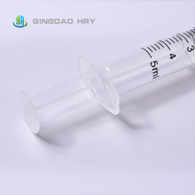 5ml Disposable Syringe Luer Slip Without Needle From Factory with FDA 510K CE&ISO Improved for Vaccine Stock Products and Fast Delivery