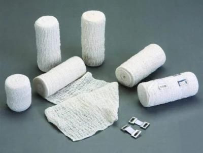 Disposable Medical Wound Surgical Dressing Cotton Elastic Crepe Bandage Orthopaedic Plaster of Paris Pop Bandage CE FDA