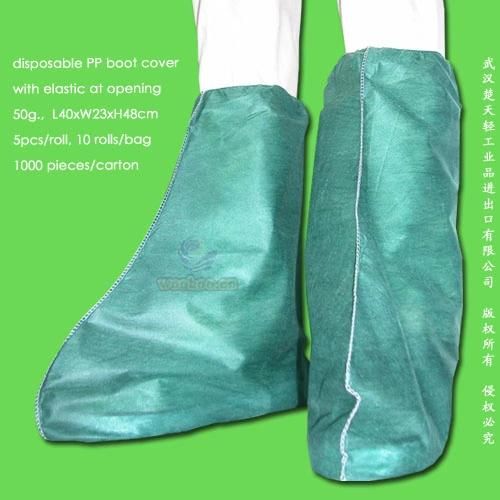 Spun-Bonded Polypropylene Non-Woven/PP Disposable Boot Cover