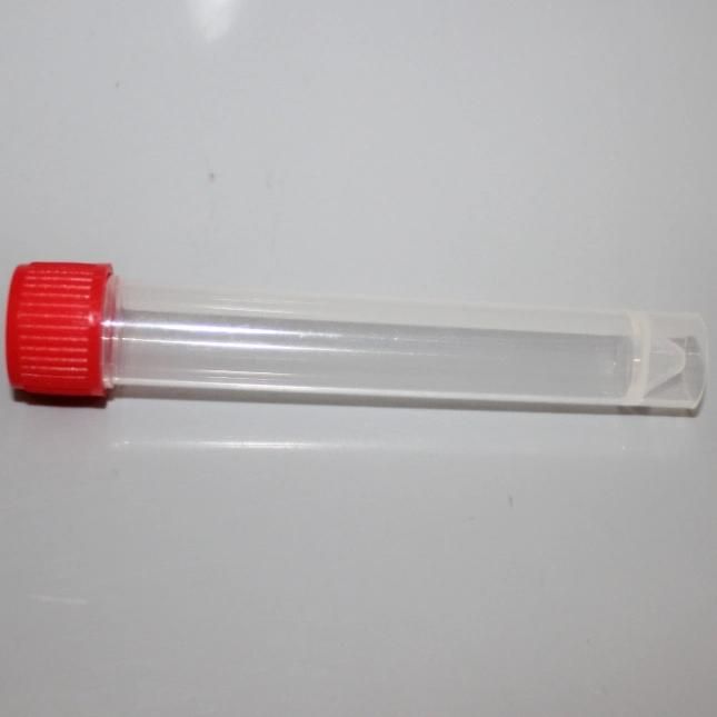 Plastic PP Disposable Test Kit Transport Vials Sample Tube 5ml