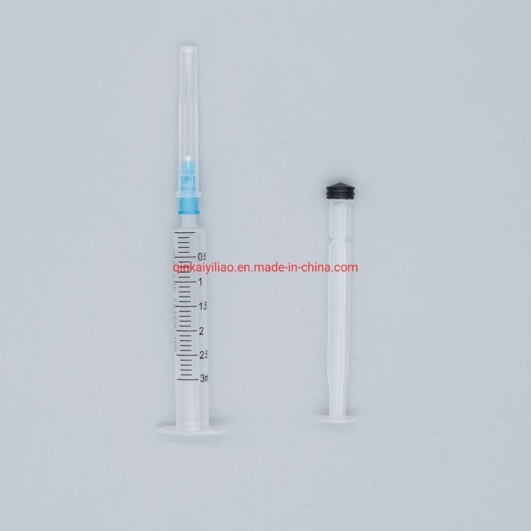 Disposable Syringe Ce&ISO Lock Luer 3-Parts