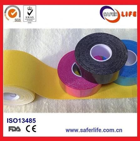 Kinesiology Sports Muscles Care Elastic Physio Therapeutic Tape Kinesiology Athletic Tape for Mobility & Injury Repair