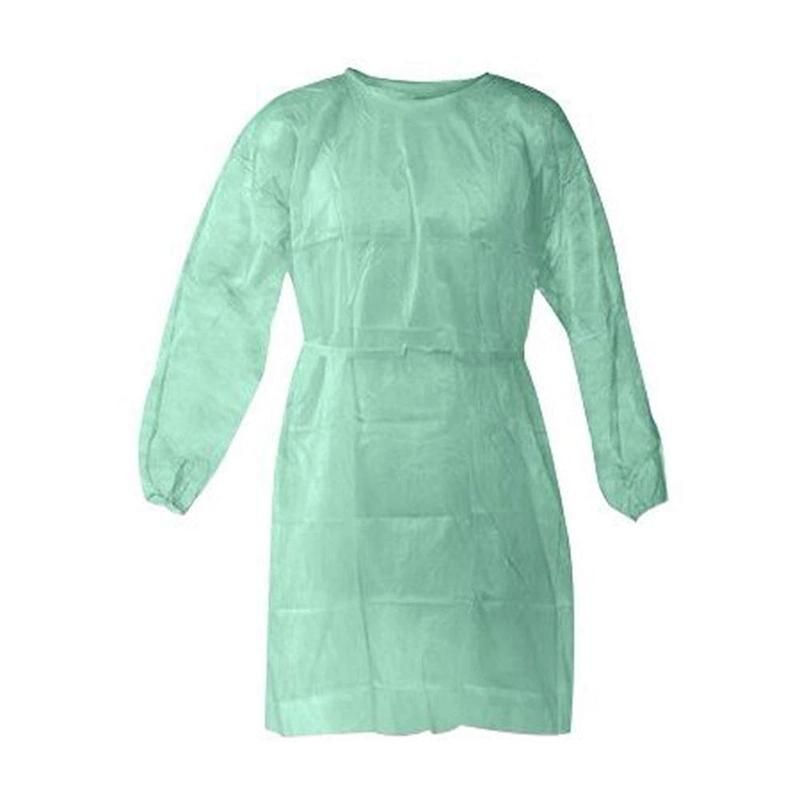 Isolation Gown Level 1 Level 2 Medical Gown Coveralls Disposable Coverall Disposable Gown Blue PP+PE 40g