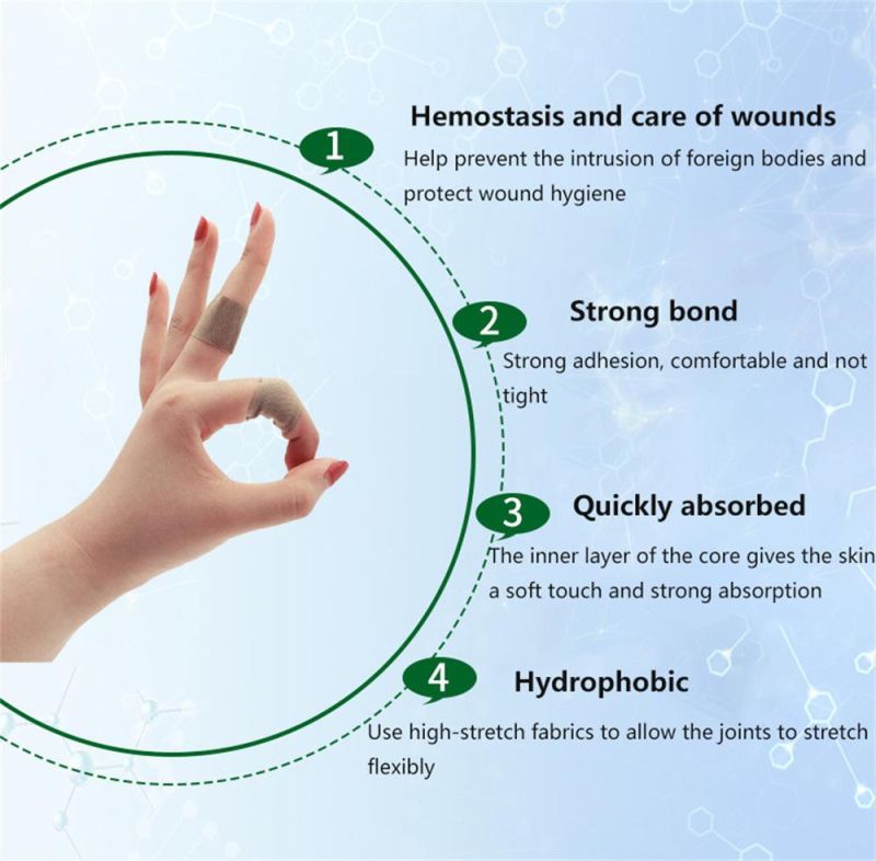 Breathable Waterproof Adhesive First Aid Bandage Wound Band-Aids