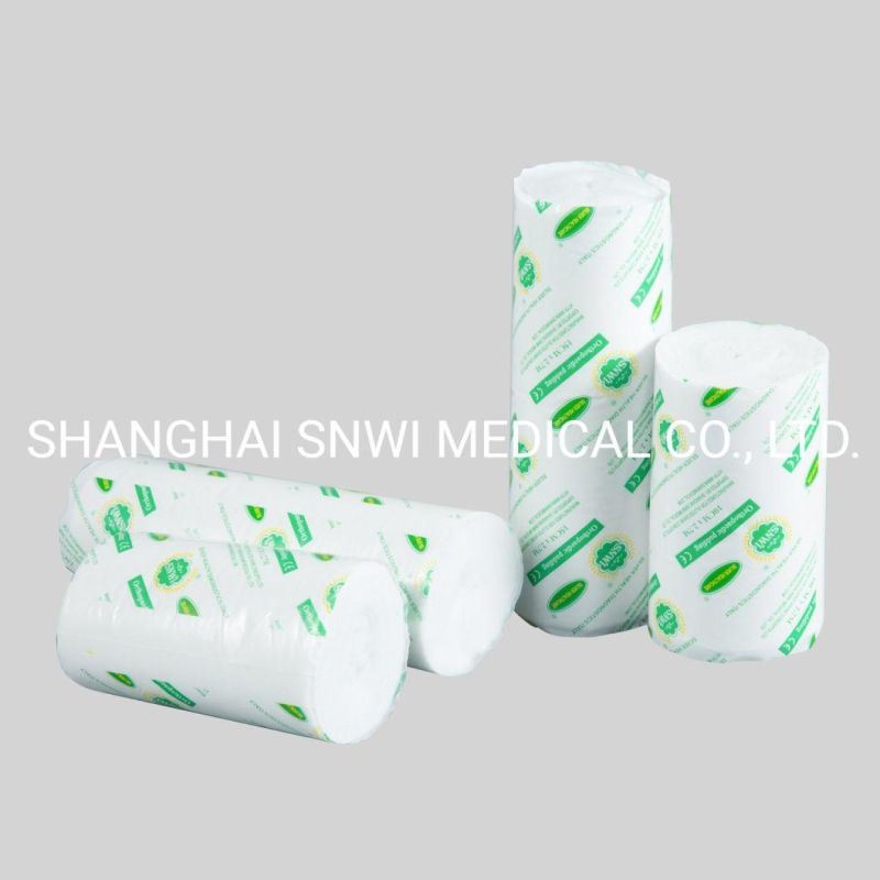 Medical Supplies White Sterile Absorbent Cotton Gauze Jumbo Bandage Roll