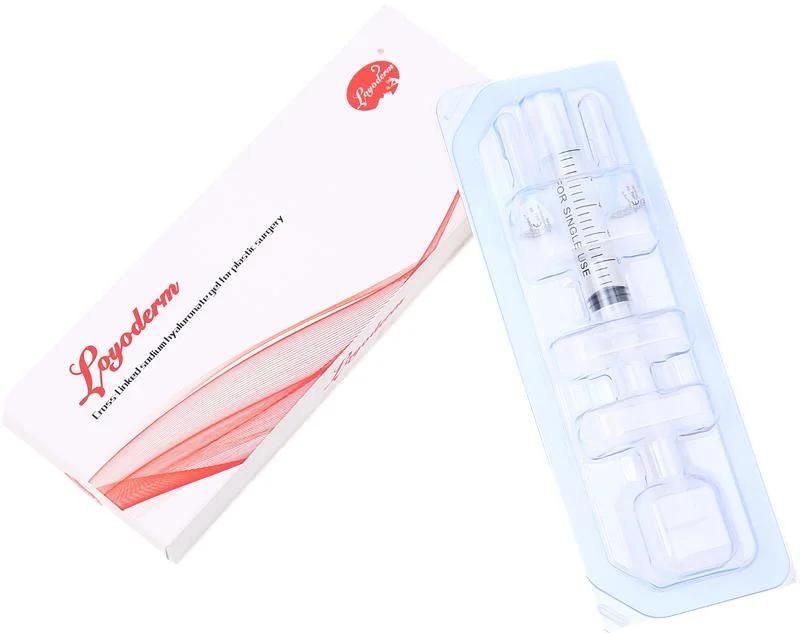 Injectable Sodium Hyaluronate Dermal Filler Cross Linked Hyaluronic Acid for Face Lip Breast Buttocks Penis Enhancement Facial Wrinkle Chin Cheeks Ha Injection