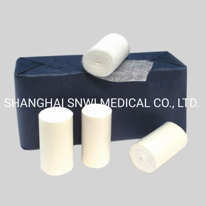 High Quality Medical White Sterile Absorbent Cotton Gauze Roll (Jumbo Pillow Roll)