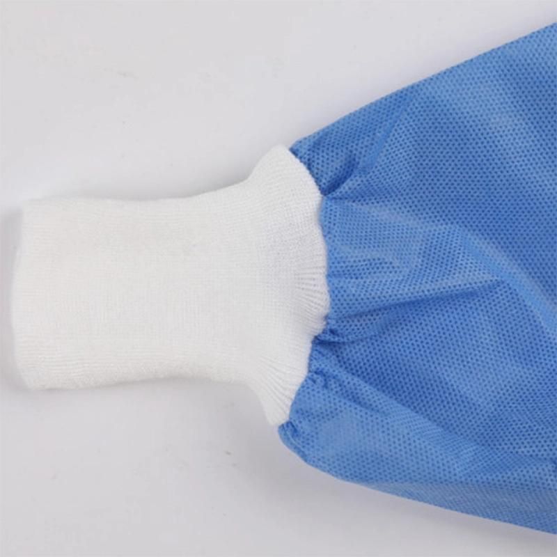 Disposable Blue Sterilized Surgical Clothes American Standard 45g Surgical Clothing