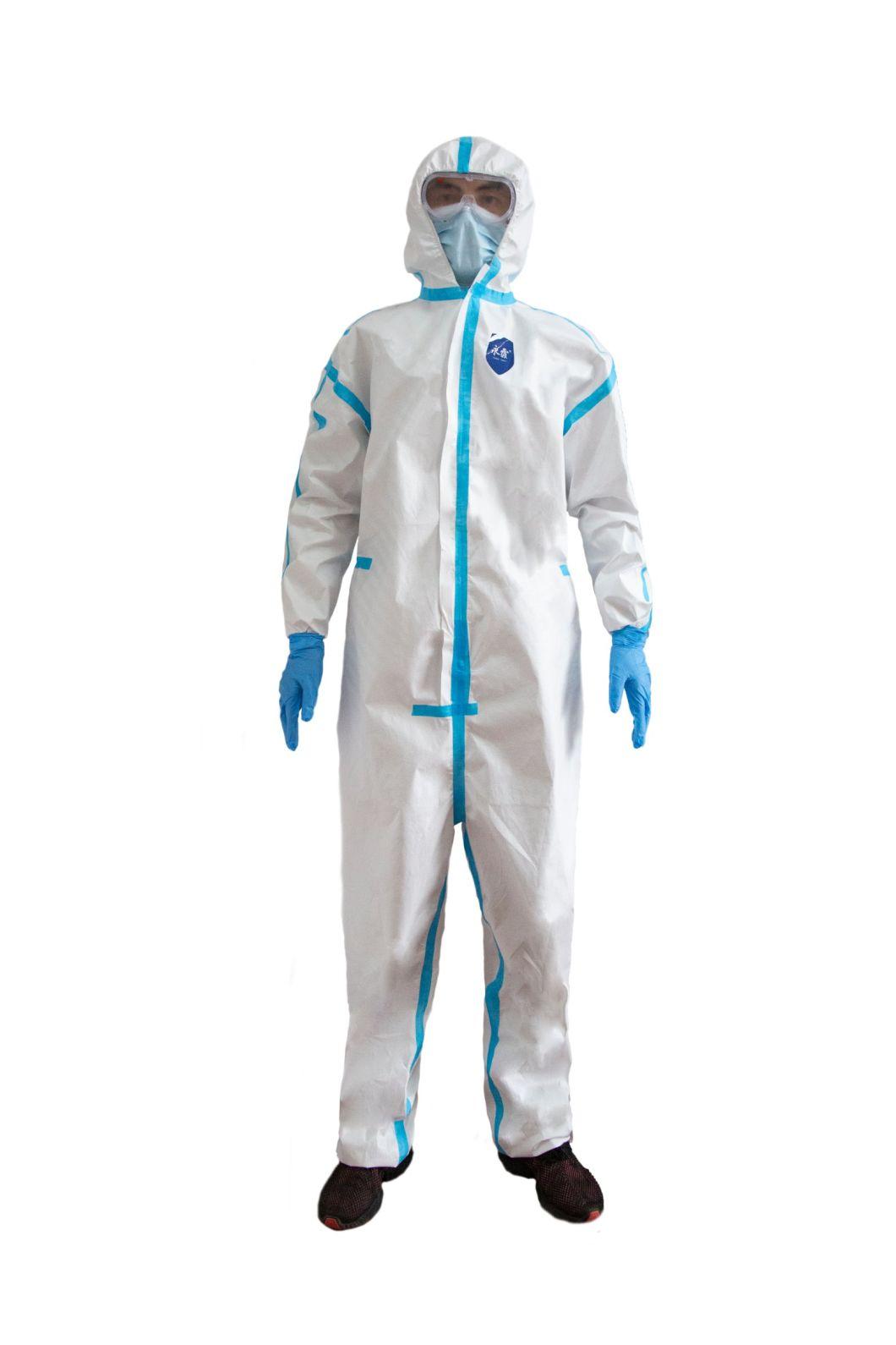 Factory Supplied Hospital Gown Protective Coverall Disposable Suits for Virus Protection