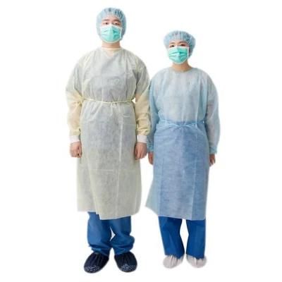 Disposable Plastic Gown Level 2 PP+PE Surgical Isolation Gown