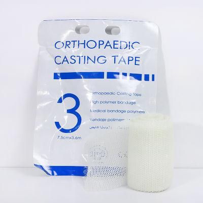 Jr823 Medical Polymer Splint Orthopaedic Synthetic Fiber Glass Casting Tape