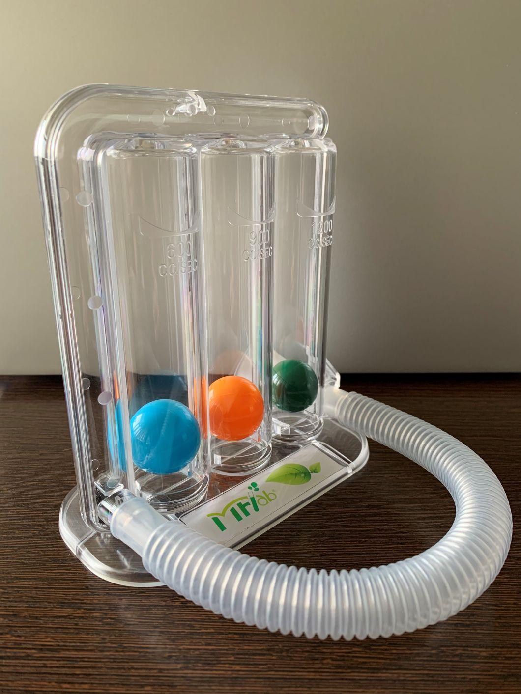 Medical Use Three Balls Spirometer for Testing Lung Function