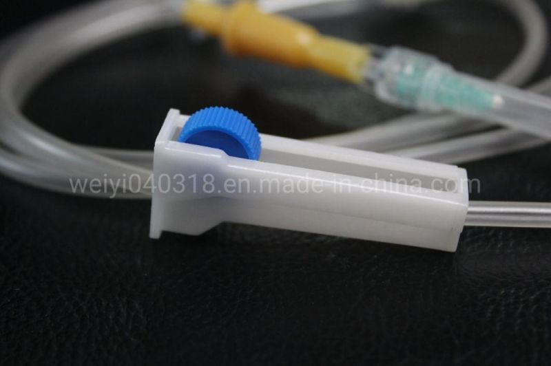 Disposable Medical Supplies Ordinary Infusion Set with Needle with CE &ISO Approval