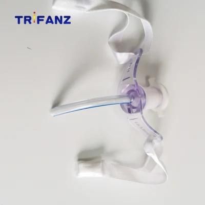 Medical PVC Tracheostomy Tube Uncuffed