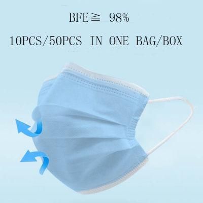 3 Ply Disposable Surgical Face Mask for Hospital