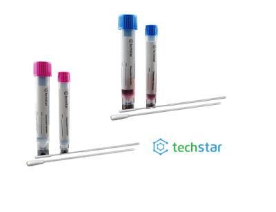 Techstar Plastic Tube with Cotton Swab