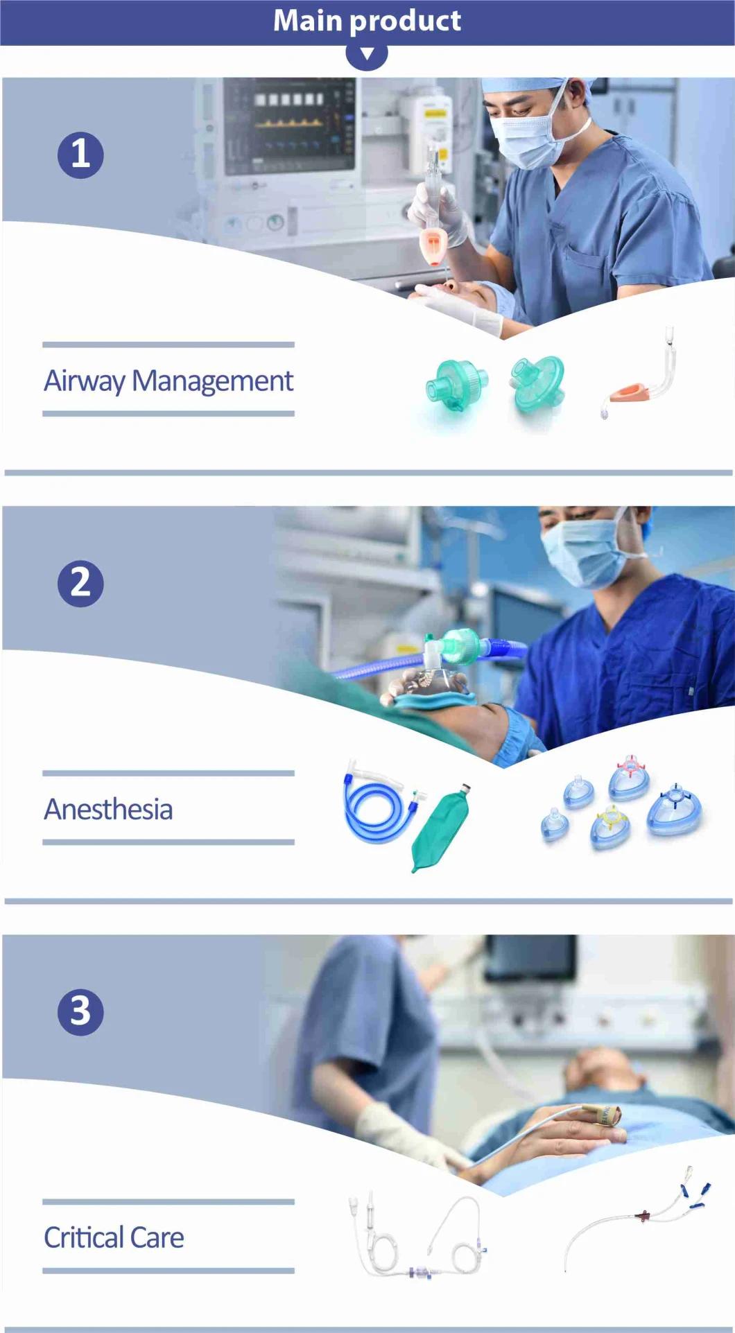 Different Configurations Disposable Corrugated Anesthesia Circuit