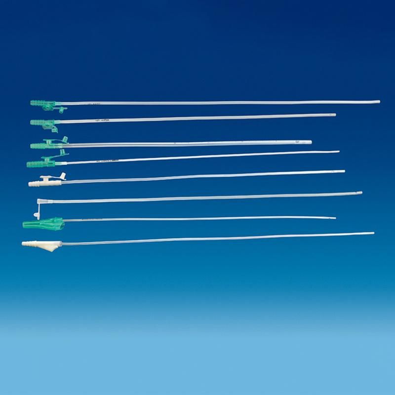 Medical PVC Suction Catheter/Tube with Finger/Funnel/Airplane Control Connectors