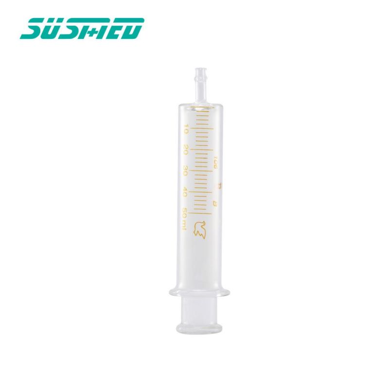 Disposable Medical Use Glass Syringes 1ml 5ml 10ml 20ml 30ml 50ml 100ml